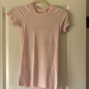 Lululemon Athletica Pink Short Sleeve Tee